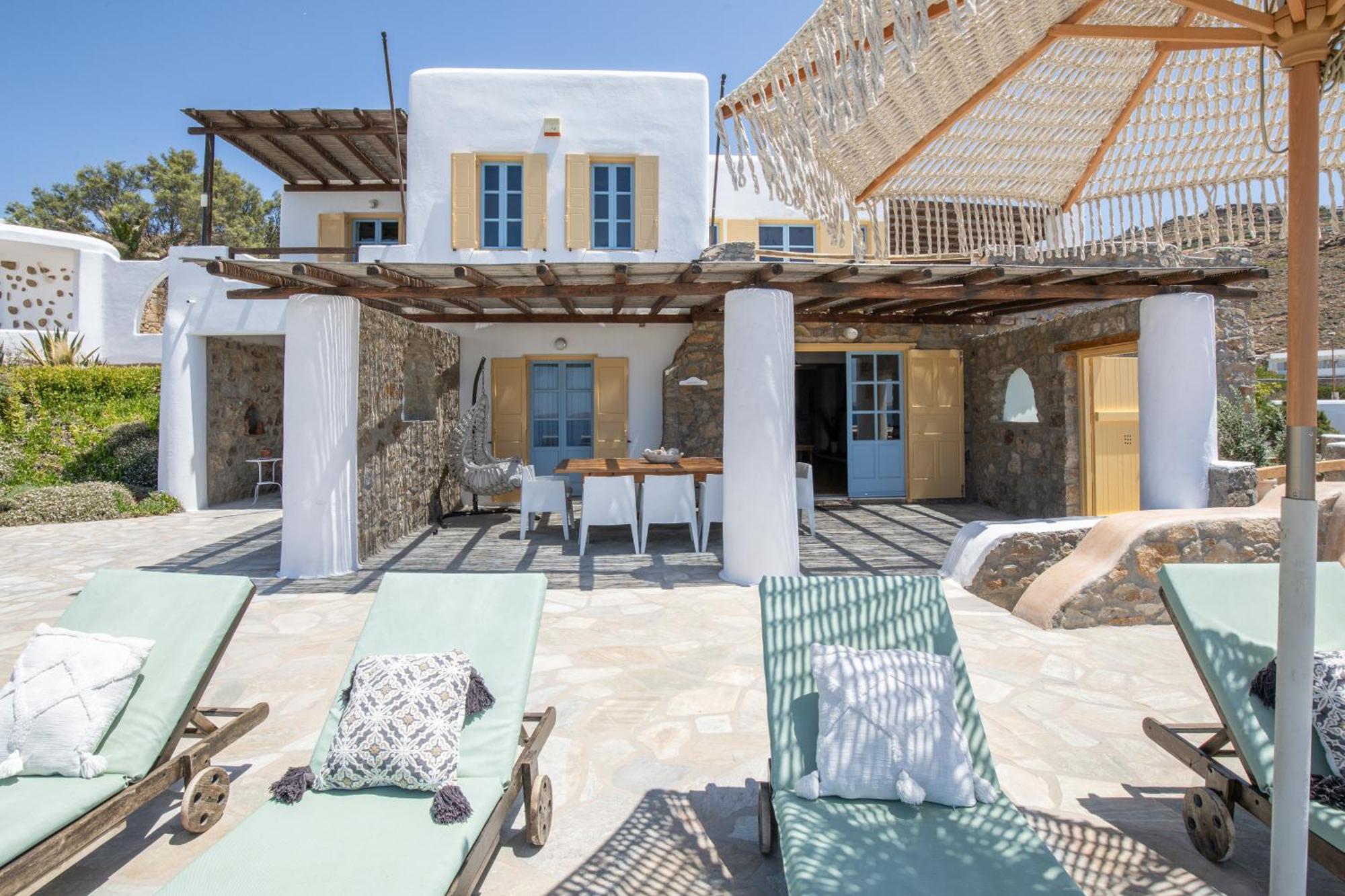Anerousses Mykonian Traditional Houses Hulákia Kültér fotó